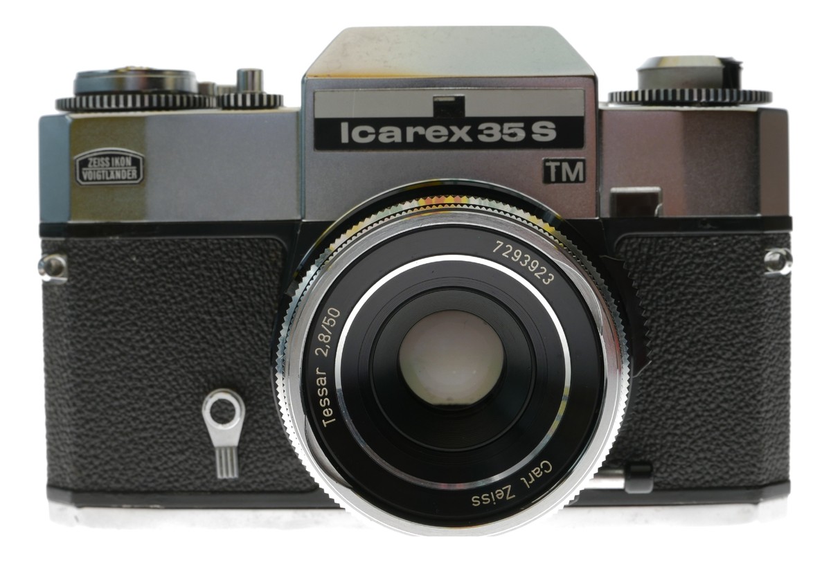Zeiss Ikon Icarex 35 S TM SLR Film Camera M42 Tessar 2.8/50 Zeiss Ikon Icarex 35 S TM SLR Film Camera M42 Tessar 2.8/50