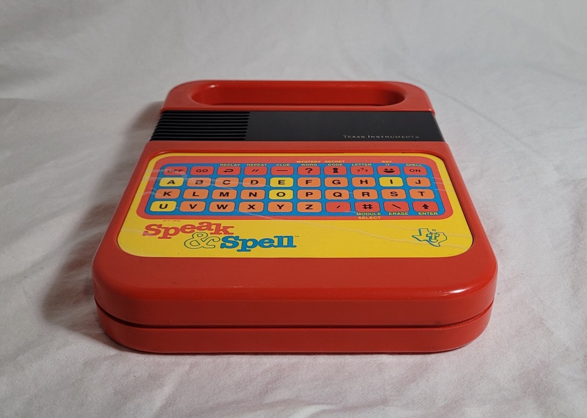 Rare Speak & Spell E.T. Set COMPLETE IN BOX 1982 Texas Instruments