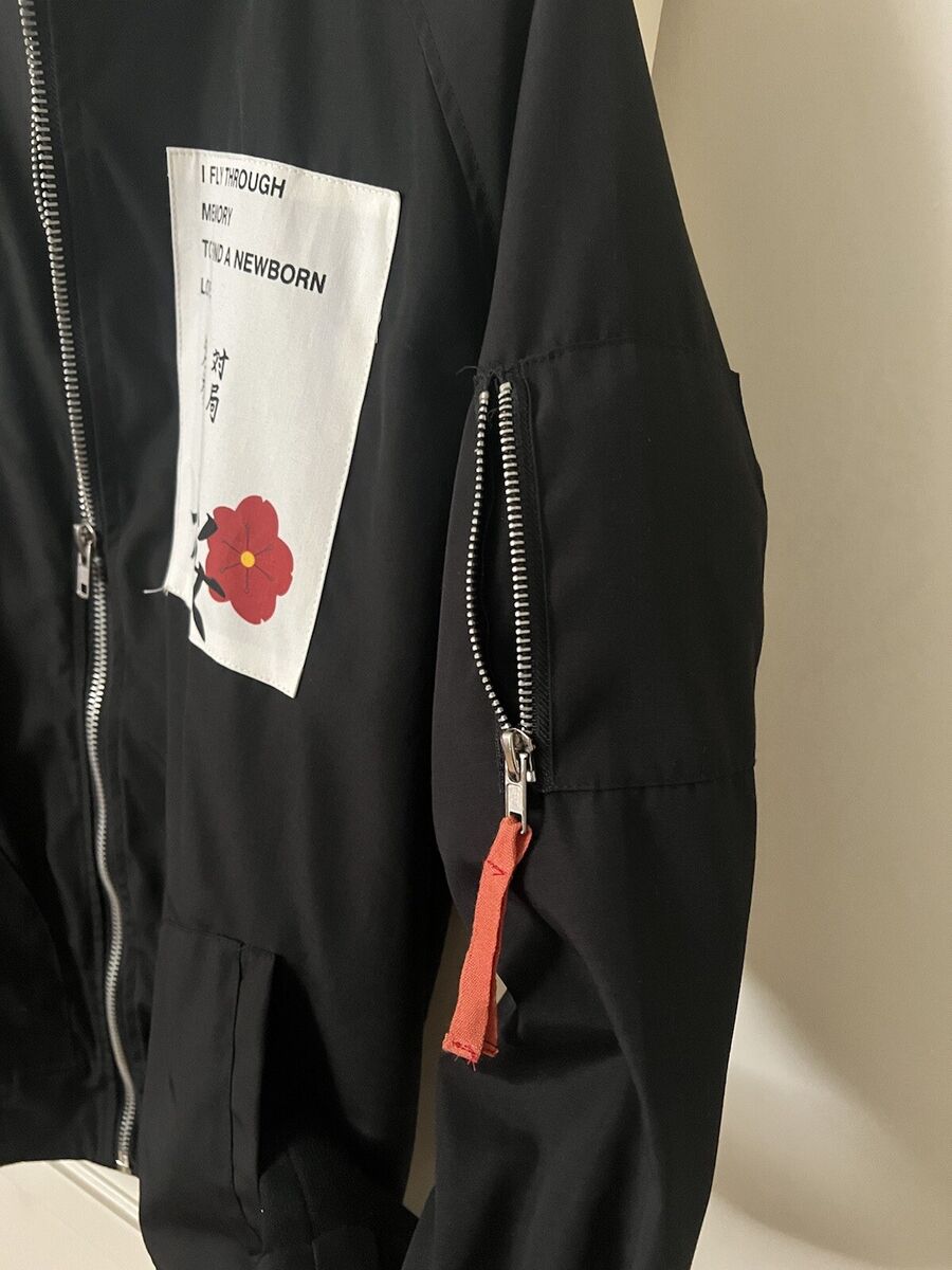 Profound Aesthetic Bomber Jacket Size Medium Color Black. | eBay Profound Aesthetic Bomber Jacket Size Medium Color Black. | eBay