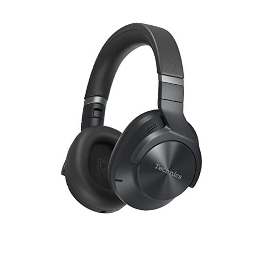 Wireless Noise Cancelling Headphones, 50 Hours Battery Life, High Large Black-image