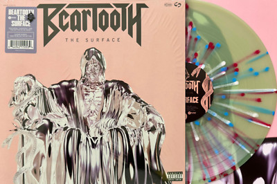 Beartooth - The Surface LIM. Clear with Red White Blue Splatter Vinyl LP NEU OVP