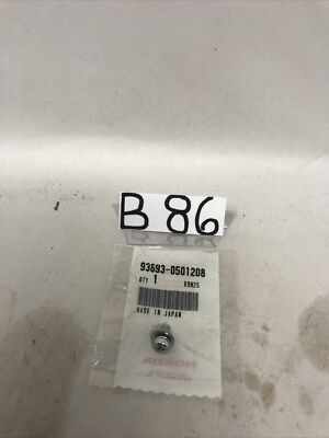 NOS OEM HONDA SCREW-WASH.,5X12 ACCORD 1979 #93893-0501208 | eBay