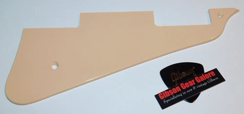 Gibson Les Paul Pickguard Standard Pink Creme Classic Guitar Parts Cream NOS