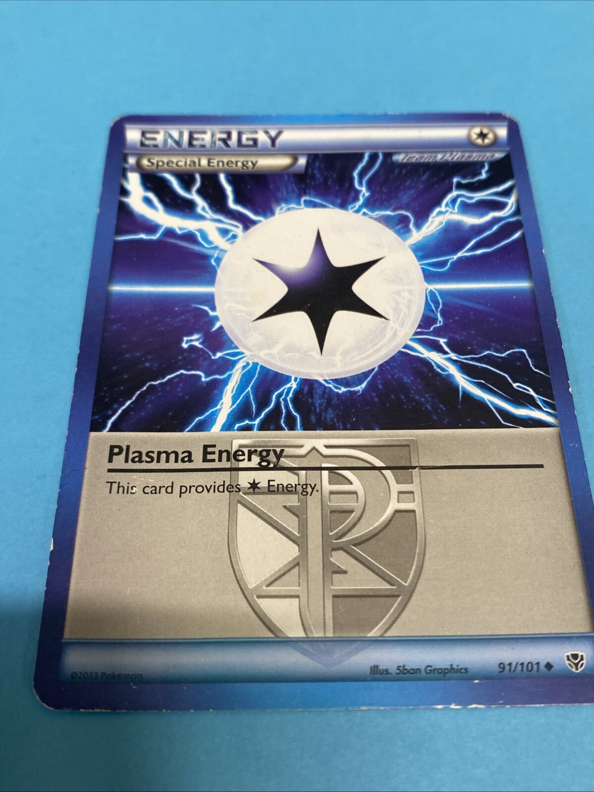 Plasma Energy (Team Plasma) 91/101 Plasma Blast Regular Pokémon TCG card