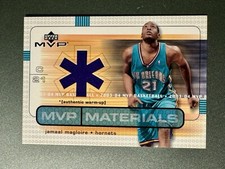 2003-04 Upper Deck MVP Materials Jersey Basketball Card #JM-WU Jamaal Magloire