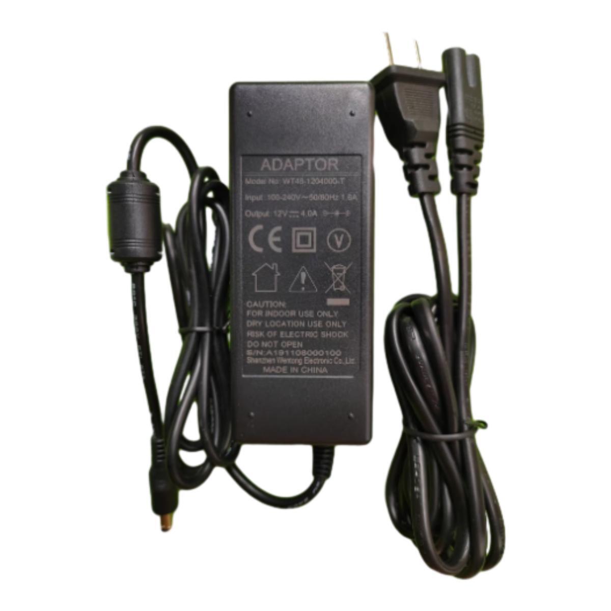 Wentong 12V4A Power Adapter WT48-1204000-T Power Supply Plug 5.5 