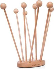 Plastic Bag Drying Rack, Reusable Bottle Brownish Yellow