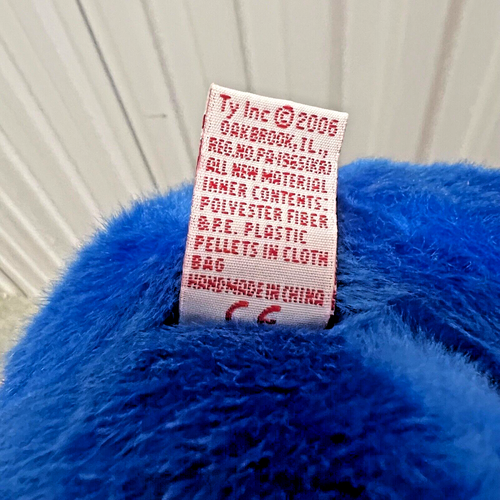 TY 2006 Liberty JOHN BEAR Plush With Hang Tag 14” President Adams Beanie Buddies - Picture 8 of 10