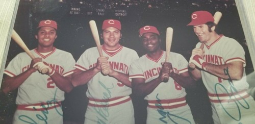 Perez Bench Morgan Rose JSA Coa Signed 8x10 Photo Autograph Big Red Machine - 第 1/6 張圖片