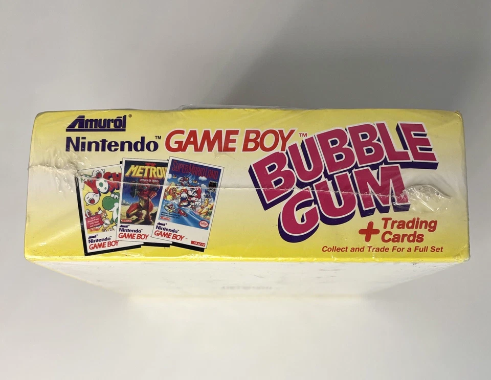 SEALED BOX 1993 Nintendo Game Boy Bubble Gum Trading Cards 24 Packs - Image 4 of 4