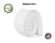 Upholstery Foam  Medium Firm  4"x24"x80"  36ILD  High Density Foam Cushion