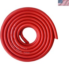 High-Performance 25 Ft. 4 Gauge Red Amplifier...