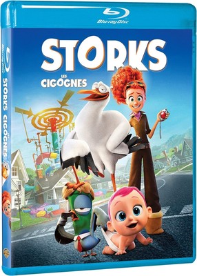 Storks (Blu ray Bilingual) Free Shipping In Canada