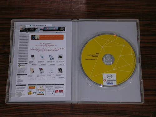 Opel Zafira Navigationssoftware & Karten für GPS-Systeme im Auto