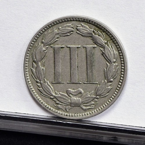 1869 Three Cent Nickel 3CN - XF (#58604-L) - Picture 8 of 8