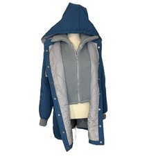 70s Vintage Ski Jacket Weather Wise Styled By Betsy B Blue Size 9/10