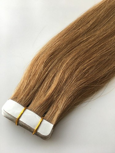 Seamless Tape in Hair Extensions Skin Weft Brazilian Remy Human Hair Straight US - Picture 38 of 86