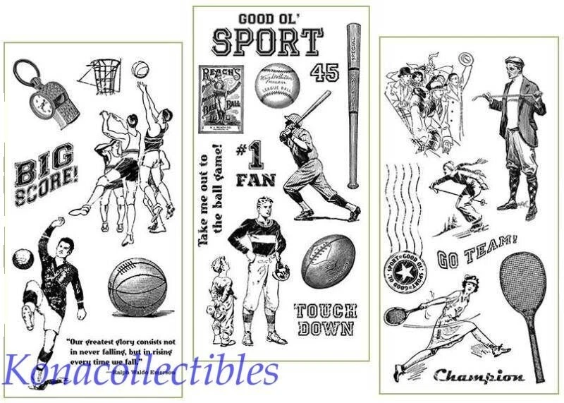 Штампы для творчества Graphic 45 Sports & Hobbies