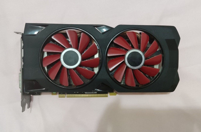 XFX AMD Radeon RX570 2048SP 4GB GDDR5 PCI-E Graphics Video Card DP DVI HDMI