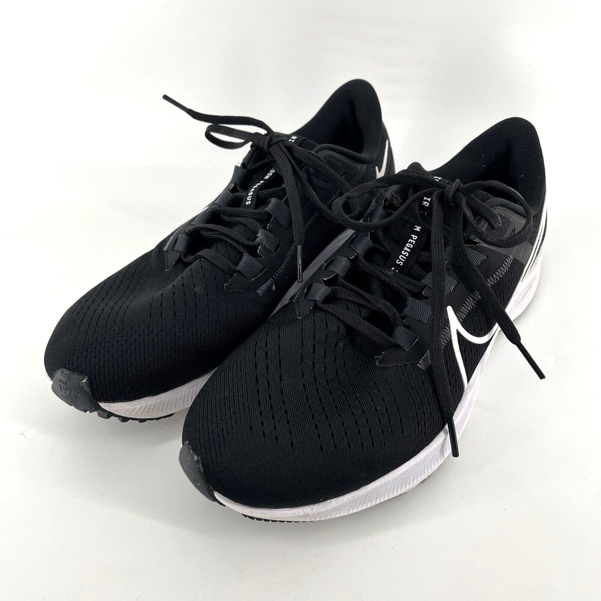 Nike Air Zoom Pegasus 38 CW7358-002 Black Running Shoes  display picture 1