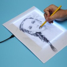 Light Box Tracer Dimmable LED USB Power Art Craft Pad Artists Drawing Sketching