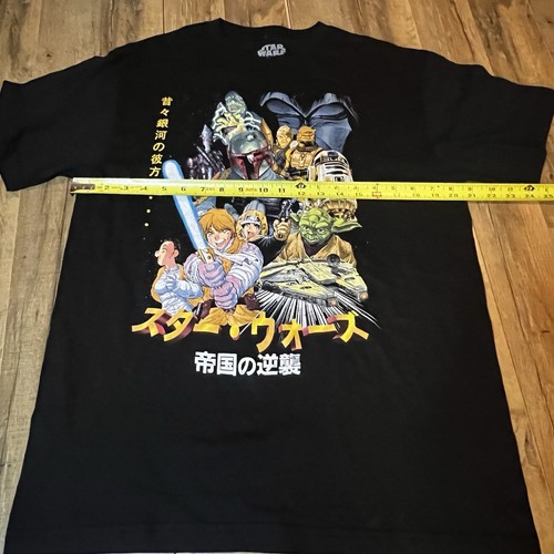 Camiseta para hombre Star Wars Mad Engine anime japonesa talla L negra manga corta - Imagen 3 de 4