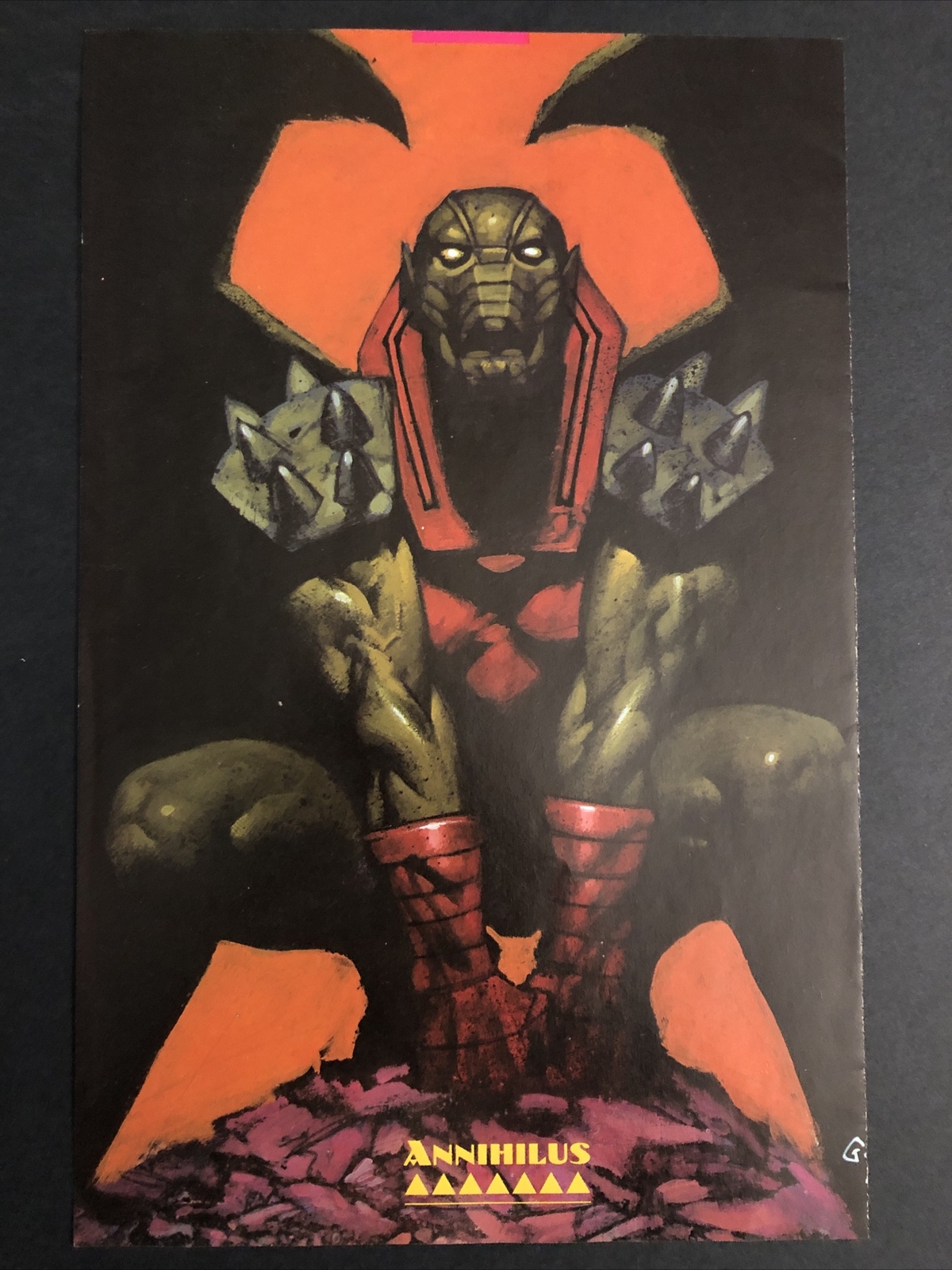 Annihilus Marvel Comic Poster 6.5x10 by Glenn Fabry Artwork