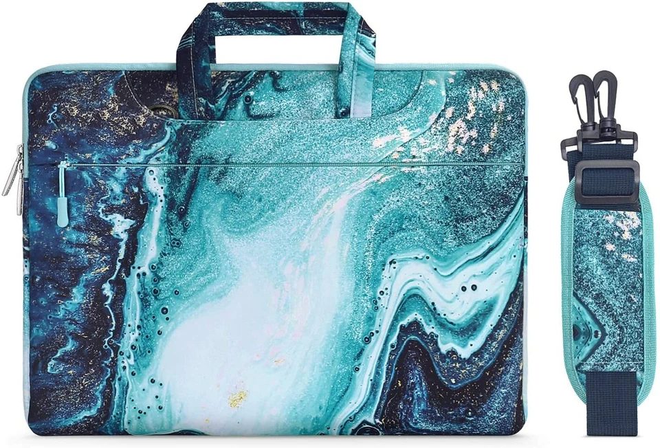 Ноутбук наплечная сумка чехол для Macbook Air Pro Сетчатка 11 12 13,3 14 15,6 Дамская сумка - Изображение 2 из 3