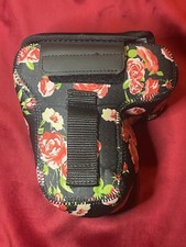 DSLR Protective Camera Case with Accessory Storage Floral