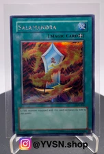 Yugioh! Salamandra Magic Card DDS-006 Prismatic Secret Unlimited *SeeDescription