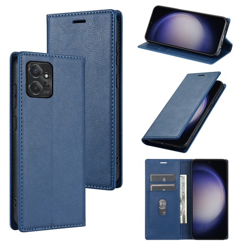 Für Motorola Moto G 5G (2023) Leder Wallet Flip Stand Case + Displayschutz - Bild 17 von 22