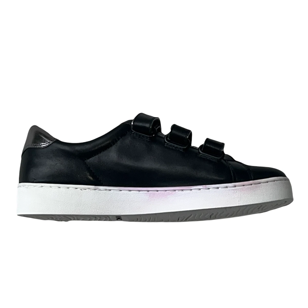 Vionic Women s Black Splendid Bobbi Hook and Loop Strap Slip On