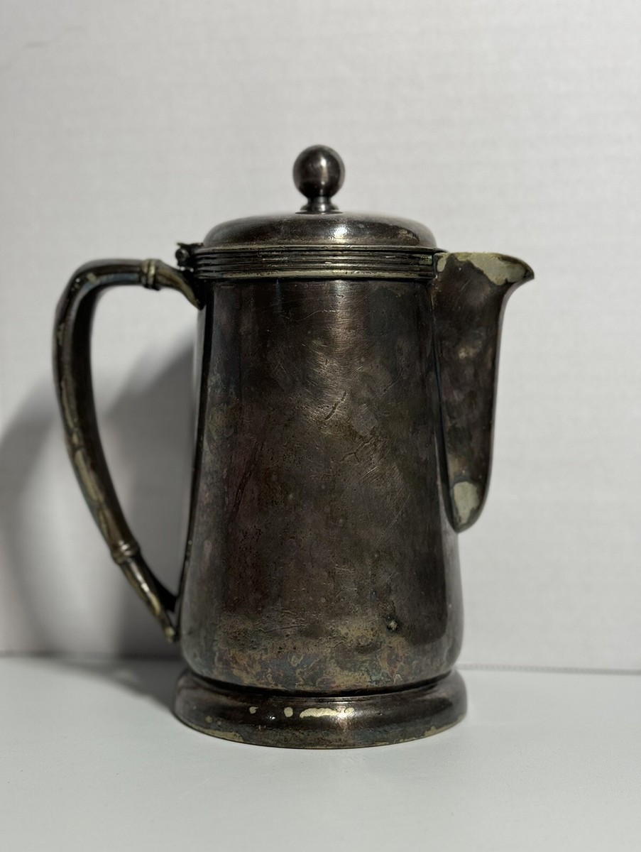 International Silver Co. Silver Soldered 32 Oz Creamer Pot, Marked