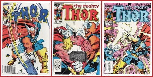 THOR 337 338 339 (1st APPEARANCE BETA RAY BILL & STORMBREAKER) 1983 (F/VF to VF)