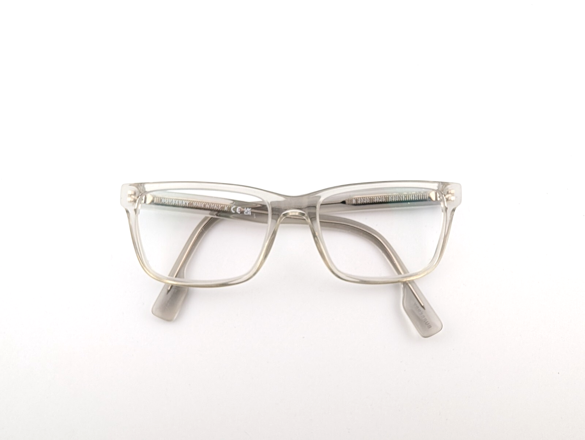 Burberry Eyeglasses Frames Only, B 2320M 3825, 53-17-145, Gray