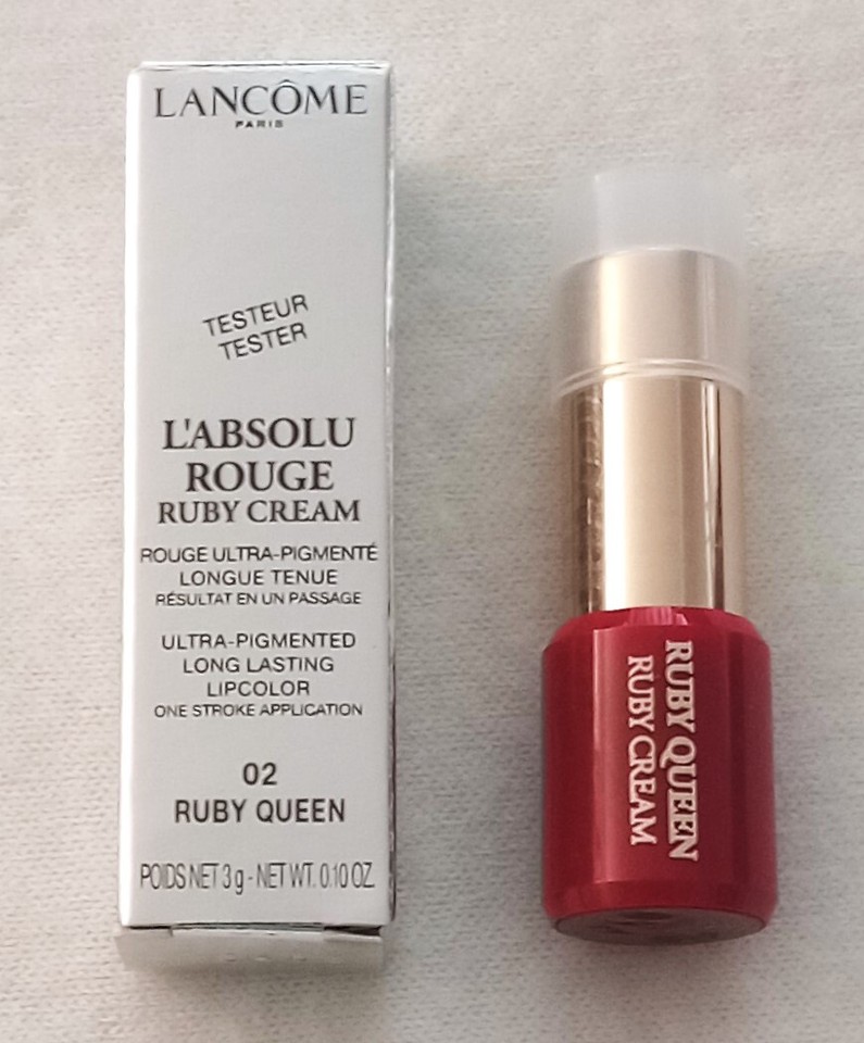 L'Absolu Rouge RUBY CREAM Lipstick 02 RUBY QUEEN 3g/0.10 OZ