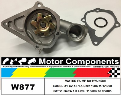 WATER PUMP for HYUNDAI EXCEL X1 X2 G4AJ 