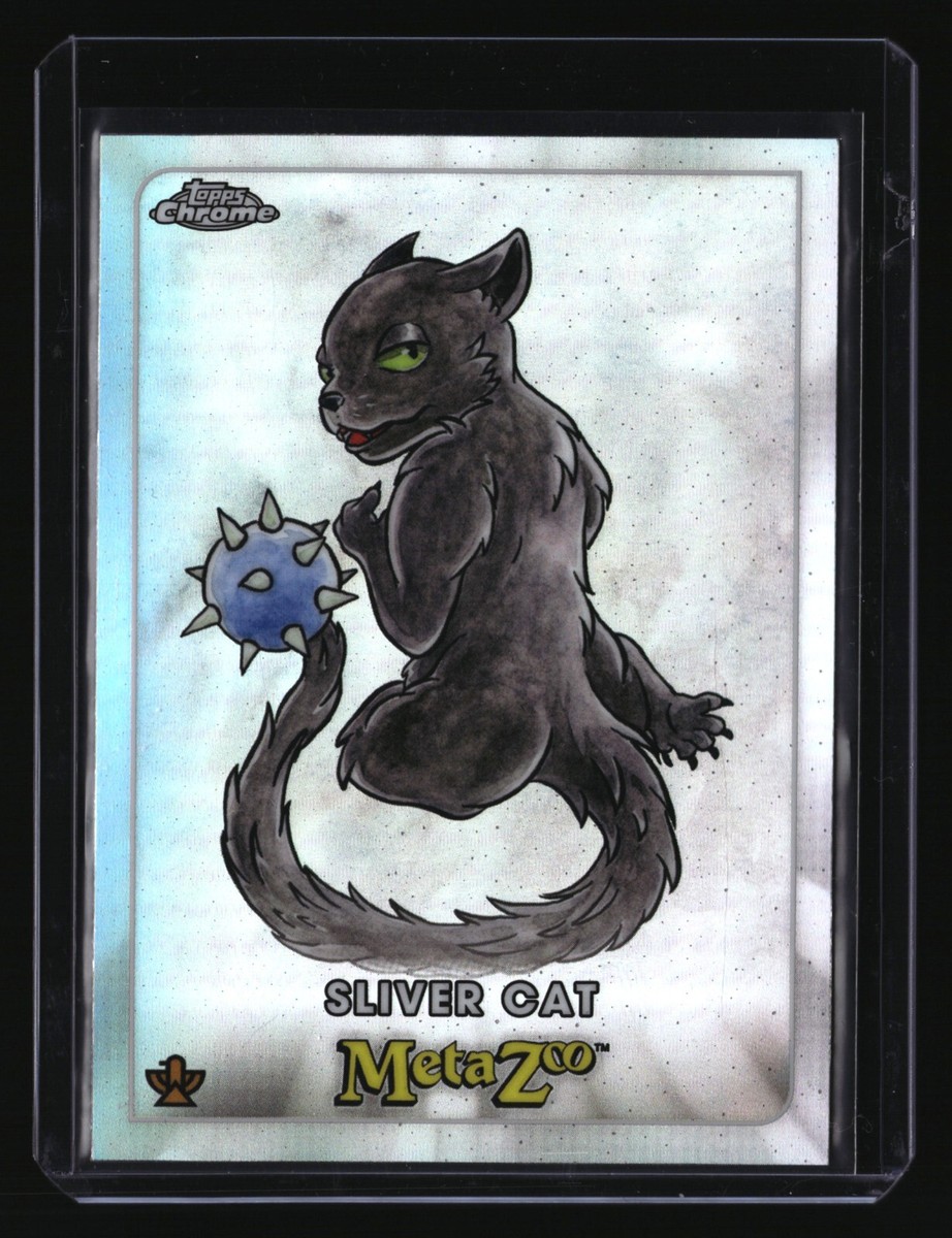 CAT★ MetaZoo SLIVER CAT #59 (2022 Topps Chrome Silver Refractor