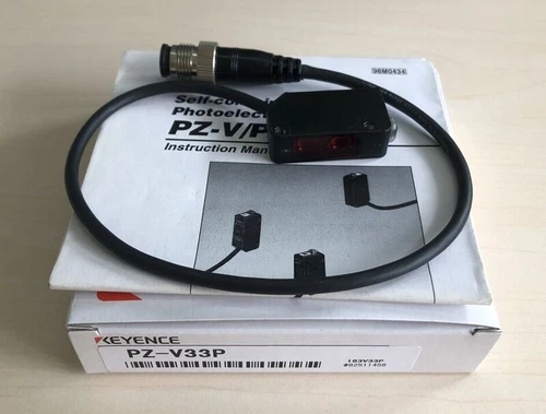 Sensor de fibra óptica One Keyence PZ-V33P nuevo envío rápido - Imagen 1 de 2