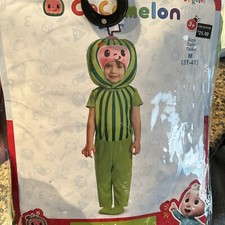 Halloween Costume Toddler 3t-4T Cocomelon Melon New
