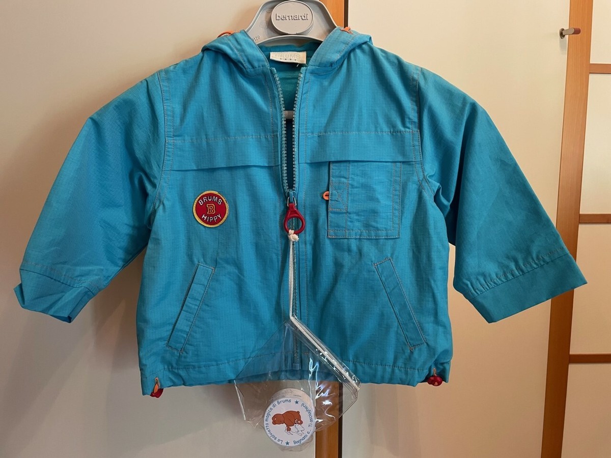 Giubbino giacca a vento primaverile BRUMS 12 mesi 80cm, bambino