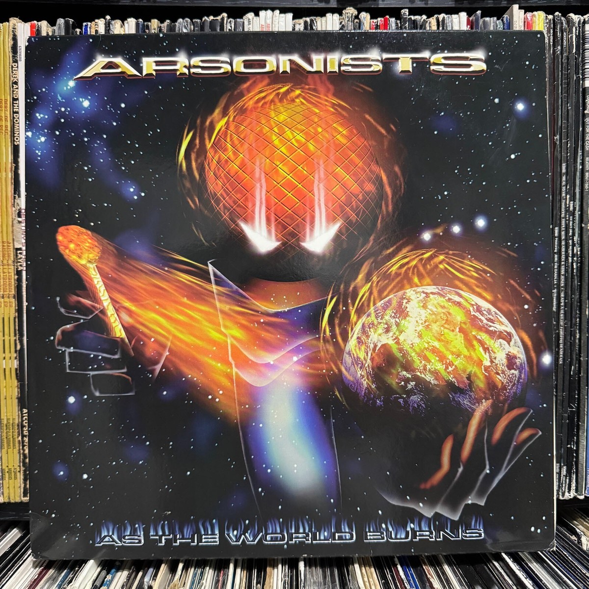 ARSONISTS - AS THE WORLD BURNS (VINYL 2LP) 1999!!! RARE!!! D-STROY