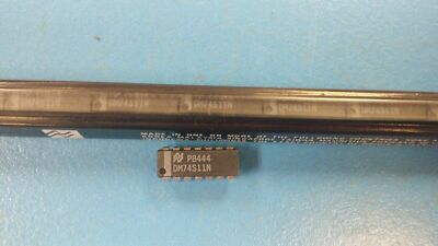 (100pcs) DM74S11N AND Gate, S Series, 3-Func, 3-Input, TTL, PDIP14