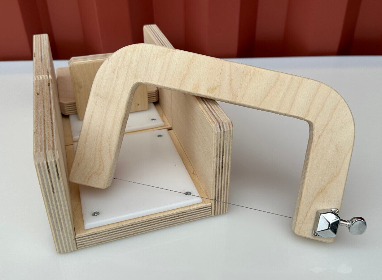 Single Bar Soap Slicer/Cutter (11" x 6.5" x 6") Soap Making Handmade in