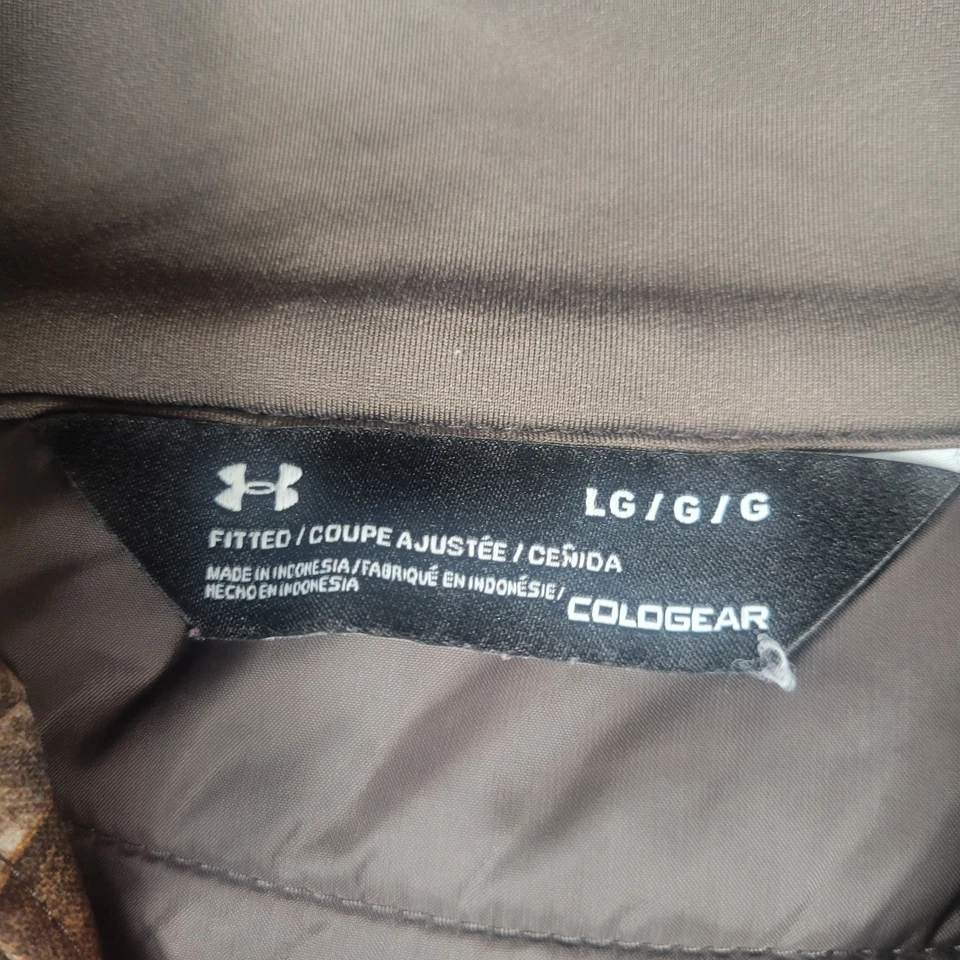 Chaqueta de camuflaje Under Armour para mujer camuflada talla grande Cold Gear RealTree Foto 4 de 4