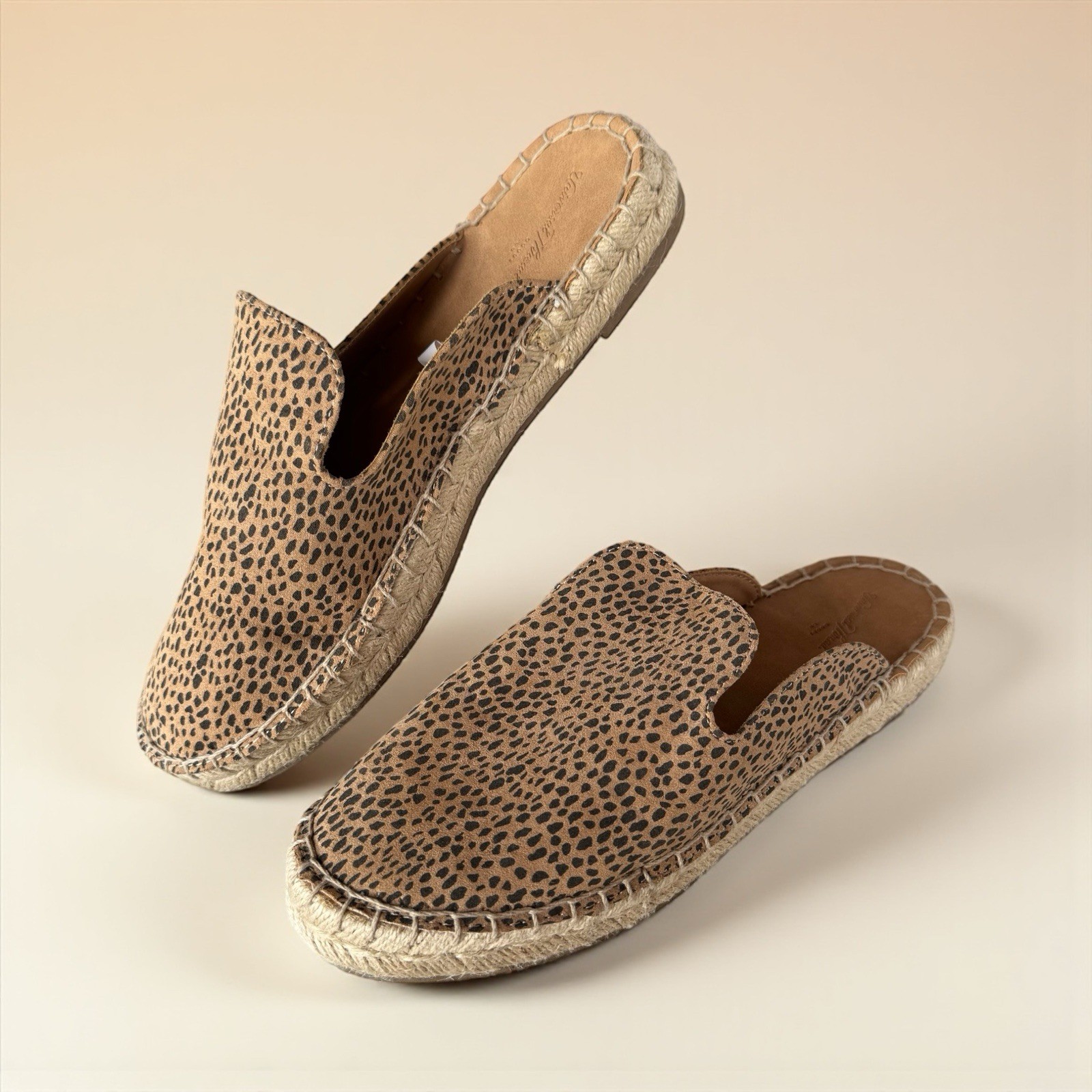 Universal Thread Clara Leopard Print Espadrilles … - image 1