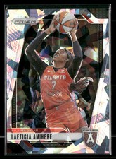 2024 Panini Prizm WNBA #54 Laeticia Amihere Cracked Ice Prizm Atlanta Dream