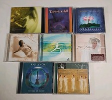 Big Lot (8) Yoga Spa Meditation New Age MUSIC CDs Relax Sleep Piano Guitar Synth