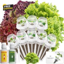 Salad Green Seed Pod Kits for Aerogarden Ahopegarden, Idoo Hydroponics Growing 20.81 per gallon