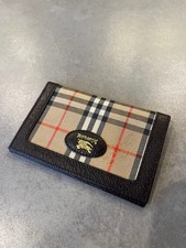 BURBERRY Nova Check Card Case Pass Case Card Holder Wallet Accessory